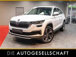 Moonweiss metallic Gebraucht 2022 Skoda Kodiaq Tour SUV | 35.990 € (Superpreis)