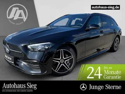Obsidianschwarz Gebraucht 2022 Mercedes C220 AMG Kombi | 35.784 € (Fairer Preis)