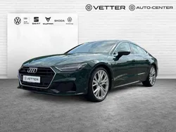Grün Gebraucht 2022 Audi A7 Sportback S-Line Kleinwagen | 45.899 € (Superpreis)