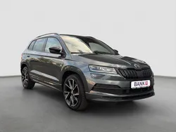 Grau Gebraucht 2019 Skoda Karoq SportLine SUV | 17.890 € (Fairer Preis)