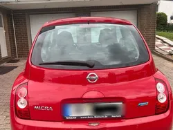 Rot Gebraucht 2009 Nissan Micra Kleinwagen | 2.500 € (Fairer Preis)