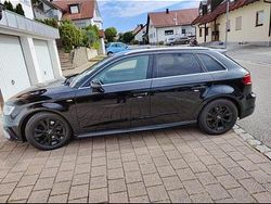Schwarz Gebraucht 2016 Audi A3 S-Line Kombi | 13.600 € (Guter Preis)
