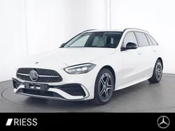 Unilack polarweiß Gebraucht 2023 Mercedes C300e AMG Kombi | 43.900 € (Superpreis)