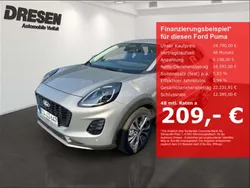 Silber Neu 2025 Ford Puma Titanium SUV | 24.790 € (Guter Preis)