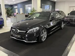 Schwarz Gebraucht 2017 Mercedes C180 AMG line Coupé | 24.900 € (Fairer Preis)