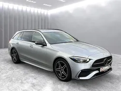 Silber Gebraucht 2022 Mercedes C220 AMG Limousine | 31.999 € (Etwas zu teuer)