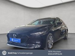 Schwarz Gebraucht 2025 Mazda 3 Exclusive-Line Limousine | 27.450 € (Guter Preis)