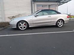 Silber Gebraucht 2004 Mercedes CLK200 Elegance Cabrio | 5.699 € (Etwas zu teuer)