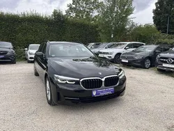 Schwarz ii/bonnet fluid black Gebraucht 2021 BMW 520 Kombi | 30.999 € (Superpreis)