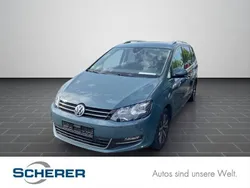 Petroleum blue metallic Gebraucht 2021 VW Sharan Highline Van / Kleinbus | 34.600 € (Teuer)