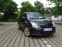 Schwarz Gebraucht 2007 Suzuki Swift Sport Kleinwagen | 3.299 € (Teuer)
