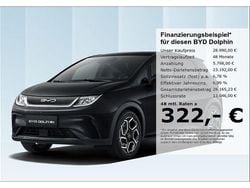 Schwarz Neu 2025 BYD Dolphin Comfort Kleinwagen | 28.990 € (Fairer Preis)