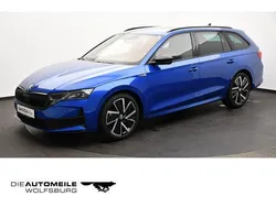 Blau Gebraucht 2024 Skoda Octavia SportLine Kombi | 33.990 € (Guter Preis)