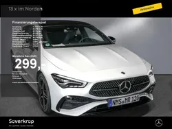 Weiß Gebraucht 2024 Mercedes CLA220 Shooting Brake Kombi | 39.950 € (Teuer)