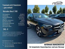 Obsidianschwarz Gebraucht 2022 Mercedes C180 Limousine | 29.999 € (Etwas zu teuer)