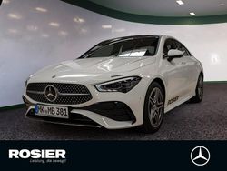 Weiss / polarweiß Gebraucht 2025 Mercedes CLA200 AMG line Coupé | 43.690 € (Teuer)