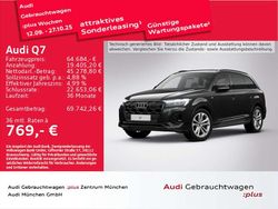 Mythosschwarz metallic Gebraucht 2024 Audi Q7 S-Line SUV | 64.684 € (Guter Preis)