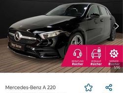 Schwarz Gebraucht 2020 Mercedes 220 AMG Limousine | 25.000 € (Superpreis)