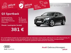 Mythosschwarz metallic Gebraucht 2025 Audi Q3 S-Line SUV | 44.790 € (Etwas zu teuer)