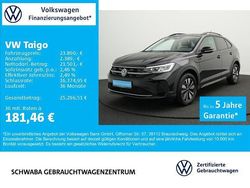 Schwarz Gebraucht 2025 VW Taigo Goal SUV | 23.890 € (Etwas zu teuer)