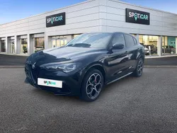 Schwarz Gebraucht 2024 Alfa Romeo Stelvio Veloce SUV | 38.998 € (Fairer Preis)