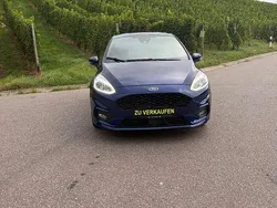 Blau Gebraucht 2017 Ford Fiesta ST-Line Kleinwagen | 9.599 € (Fairer Preis)