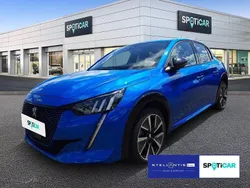 Blau Gebraucht 2021 Peugeot e-208 GT Kleinwagen | 16.490 € (Fairer Preis)