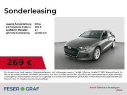 Distriktgrün metallic Gebraucht 2024 Audi A3 Ambiente Limousine | 33.890 € (Teuer)