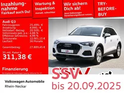 Ibisweiß Gebraucht 2021 Audi Q3 Comfort SUV | 25.499 € (Guter Preis)
