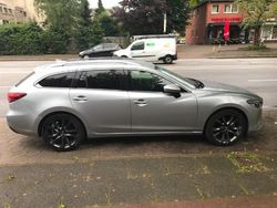 Silber metallic Gebraucht 2016 Mazda 6 Sports-Line Kombi | 15.000 € (Fairer Preis)