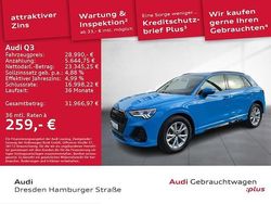 Turboblau Gebraucht 2023 Audi Q3 S-Line SUV | 28.485 € (Guter Preis)