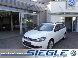 Weiß Gebraucht 2012 VW Golf VII Style Kombi | 8.990 €