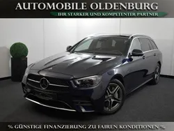 Blau Gebraucht 2021 Mercedes E300 AMG Limousine | 29.890 € (Fairer Preis)