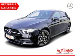 Schwarz Gebraucht 2020 Mercedes A250 AMG line Limousine | 28.490 € (Etwas zu teuer)