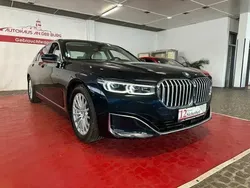 Imperialblau brillanteffekt metallic Gebraucht 2020 BMW 740 Limousine | 47.823 € (Etwas zu teuer)