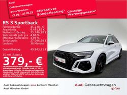 Gletscherweiß metallic Gebraucht 2022 Audi RS3 Sportback Ambiente Kleinwagen | 45.238 € (Superpreis)