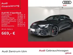 Mythosschwarz metallic (metallic) Gebraucht 2023 Audi RS3 Kleinwagen | 59.440 € (Fairer Preis)