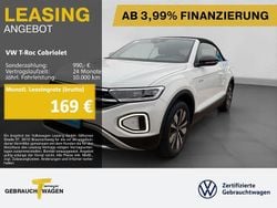 Pure white Gebraucht 2025 VW T-Roc Cabriolet Goal Cabrio | 23.990 € (Superpreis)