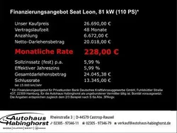Midnight schwarz Gebraucht 2024 Seat Leon ST Style Kombi | 26.690 € (Etwas zu teuer)