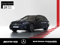 Obsidianschwarz metallic Gebraucht 2021 Mercedes E300 AMG Kombi | 32.390 € (Guter Preis)