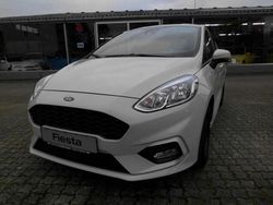Metropolisweiß metallic Gebraucht 2019 Ford Fiesta ST-Line Kleinwagen | 14.490 € (Etwas zu teuer)