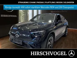 Metalliclack obsidianschwarz Gebraucht 2024 Mercedes GLC220 AMG line Coupé | 62.490 € (Fairer Preis)