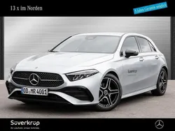 Silber Gebraucht 2024 Mercedes A180 AMG Limousine | 32.950 € (Fairer Preis)