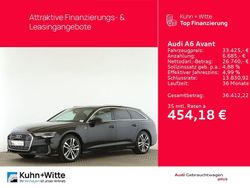 Mythosschwarz metallic Gebraucht 2021 Audi A6 Sport Kombi | 33.425 € (Guter Preis)