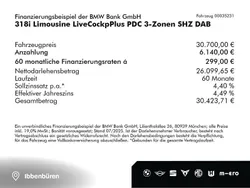 Black sapphire (schwarz) Gebraucht 2024 BMW 318 Efficient Dynamics Limousine | 30.700 € (Superpreis)
