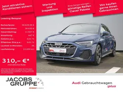 Blau Gebraucht 2025 Audi A3 Sportback S-Line Limousine | 38.630 € (Fairer Preis)