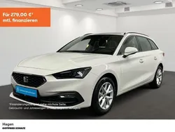 Weiß Gebraucht 2021 Seat Leon ST Kombi | 19.950 € (Guter Preis)