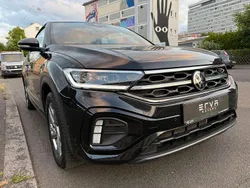 Schwarz Gebraucht 2022 VW T-Roc Cabriolet R-line Cabrio | 30.950 € (Fairer Preis)