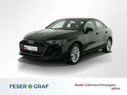 Brillantschwarz Gebraucht 2024 Audi A3 Ambiente Limousine | 33.445 € (Etwas zu teuer)