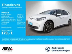 Gletscherweiß metallic Gebraucht 2024 VW ID.3 Pro Kleinwagen | 34.930 € (Fairer Preis)